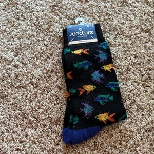 Fish Crew Socks Men’s Size 6-12